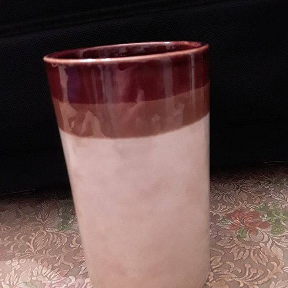 Vintage HiMark Taiwan 60s Stoneware Utensil Holder - Picture 3 of 5